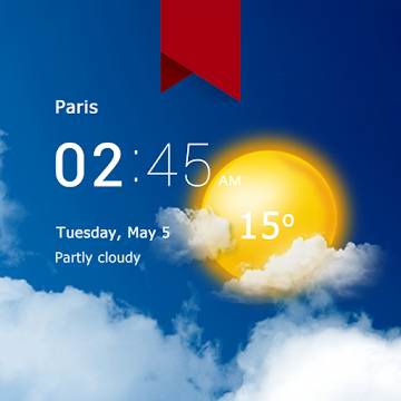 Скачать Прозрачные часы и погода - Pro 7.01.4 Mod (Premium)